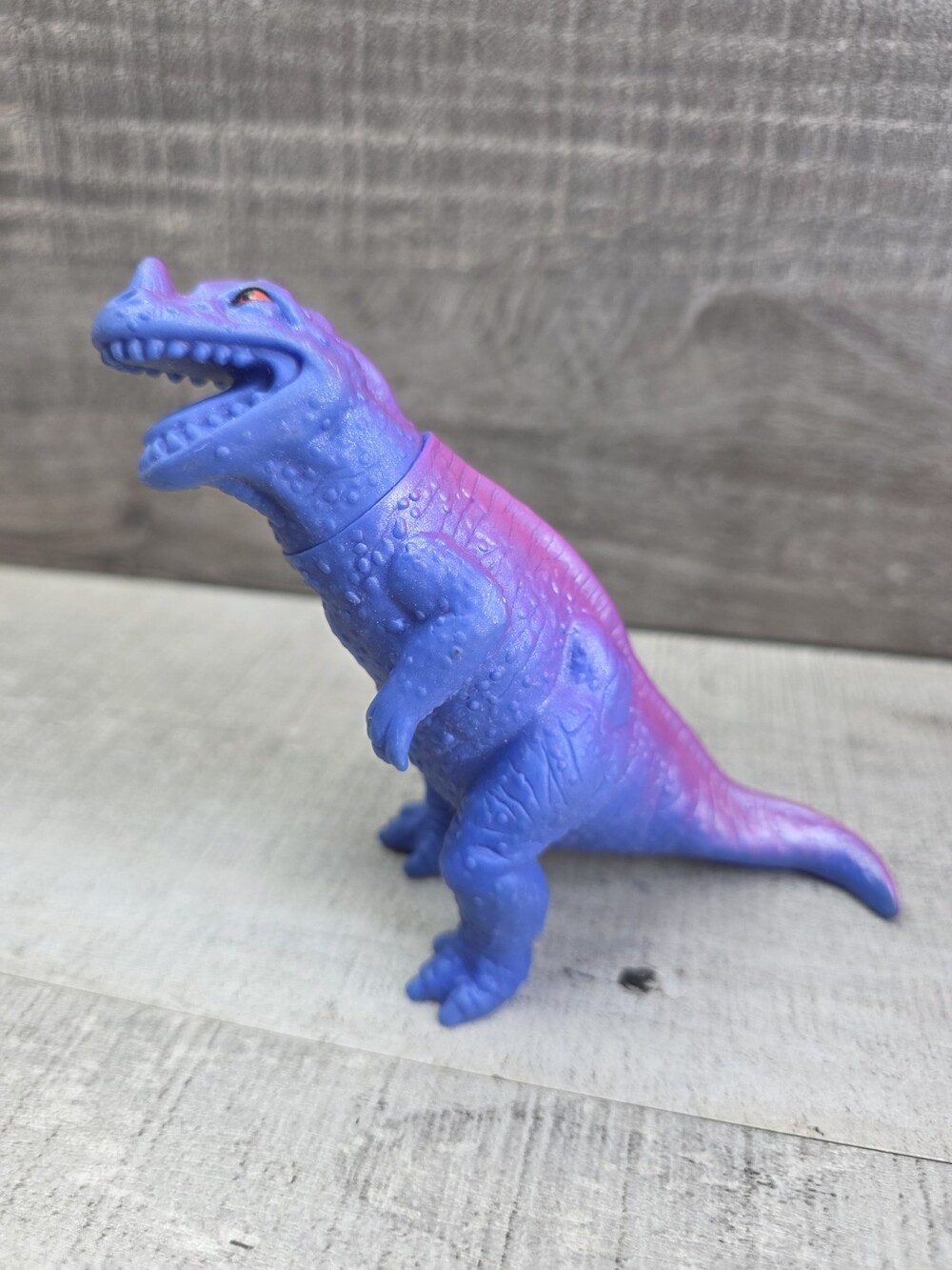 Definitely Dinosaurs Blue Ceratosaurus Loose Action Figure Playskool 1988 g6.1